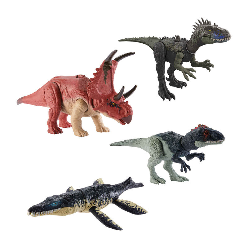 Jurassic World - Dinossauros Rugidos Selvagens (vários modelos)