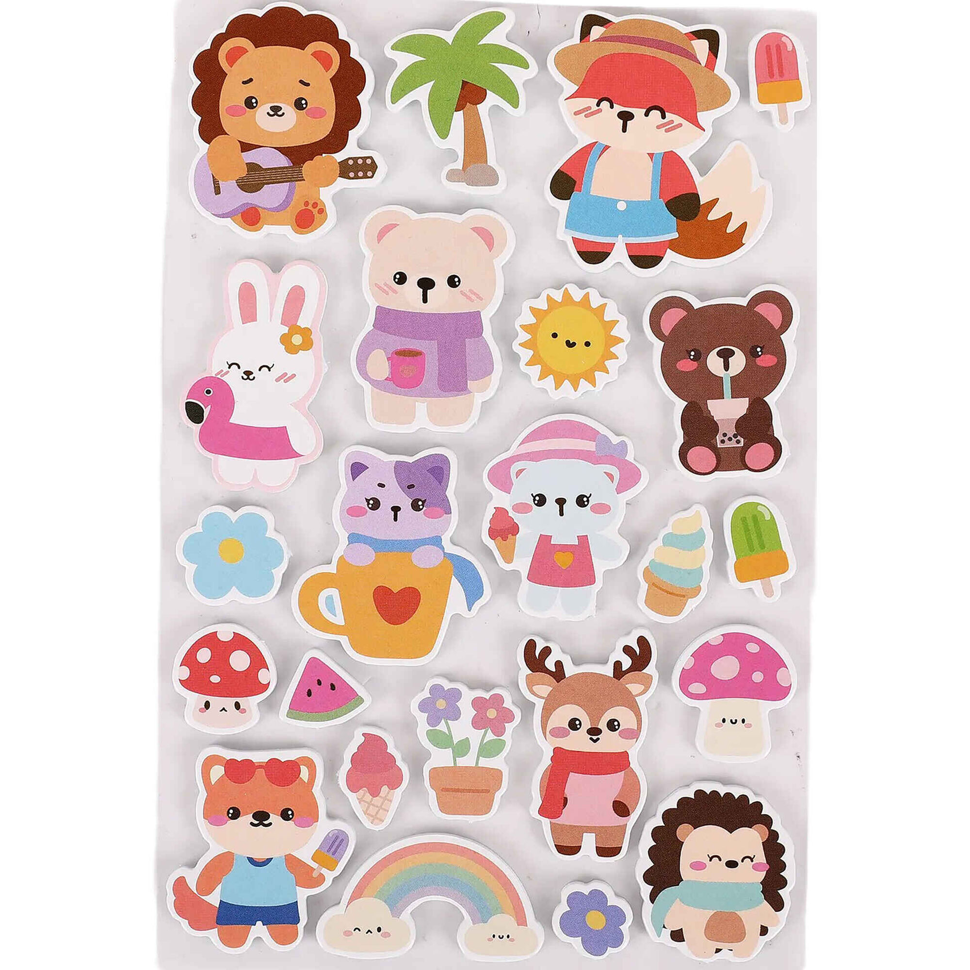 Conjunto de Autocolates Almofadados (v&aacute;rios modelos) Pintura