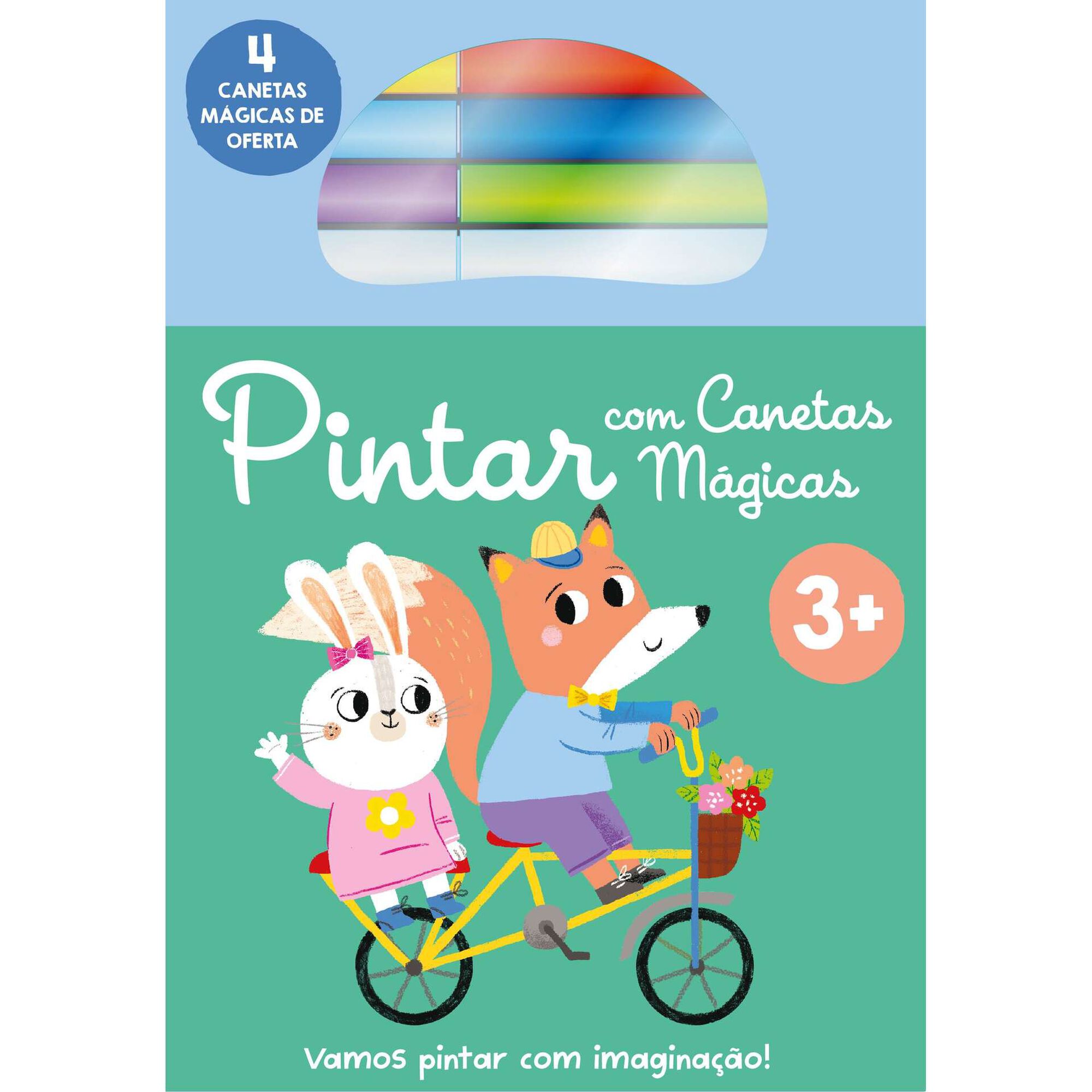 Pintar com Canetas Mágicas - Raposa 3+ Pintar com Canetas Mágicas - Raposa 3+