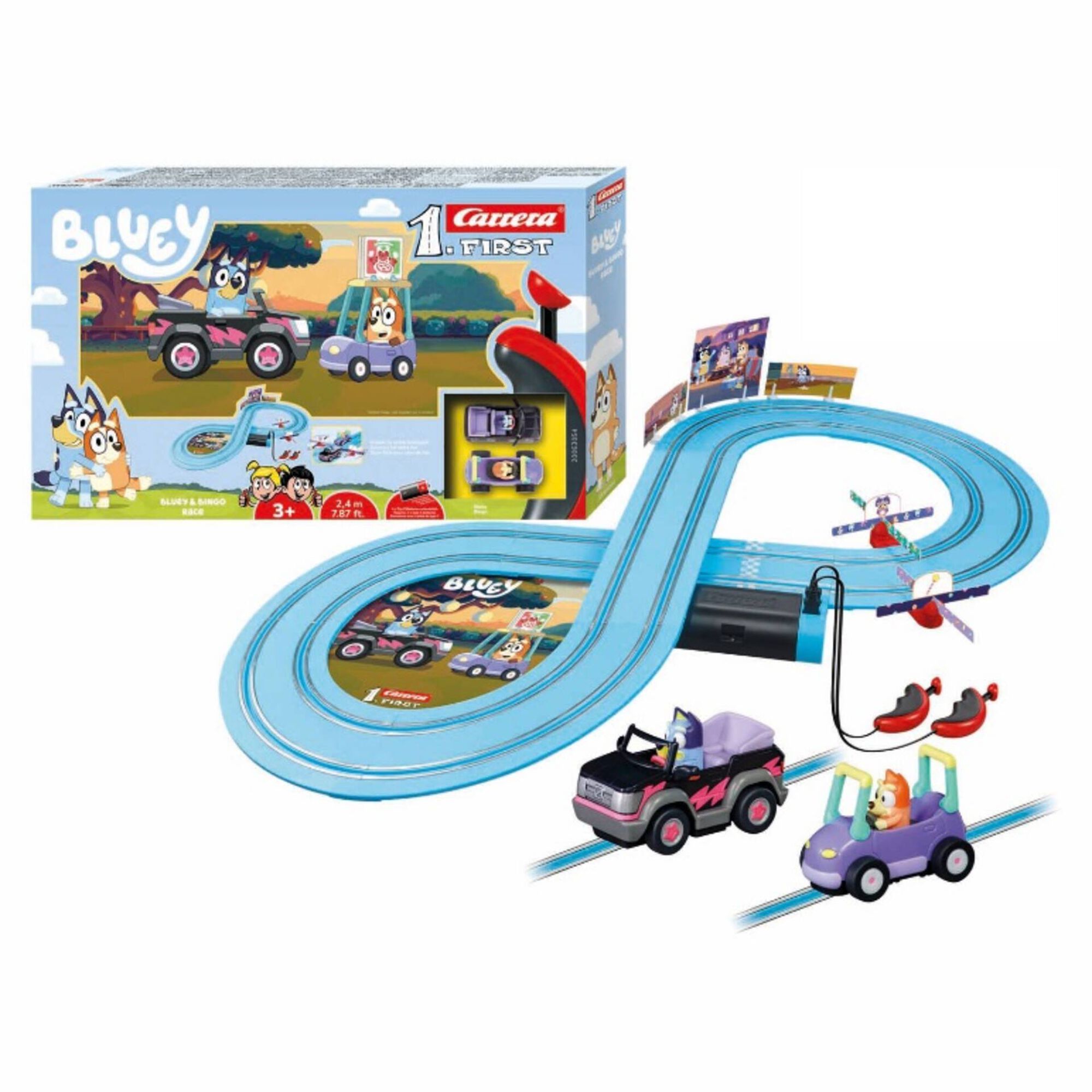 Pista Bluey & Bingo Race