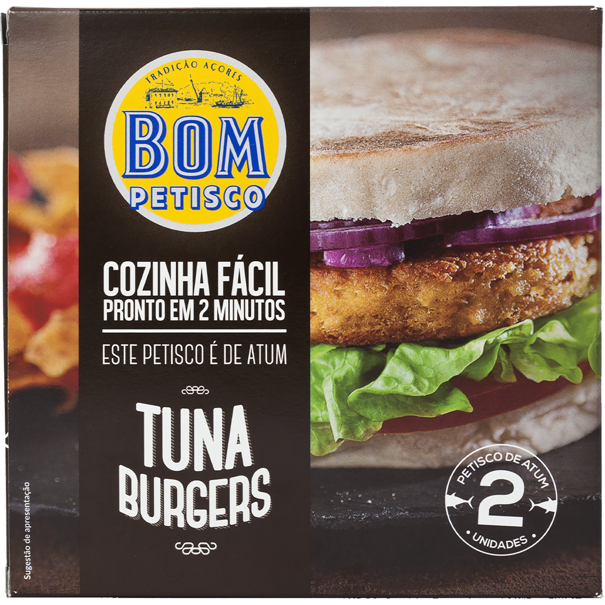 Hambúrguer de Atum Hambúrguer de Atum