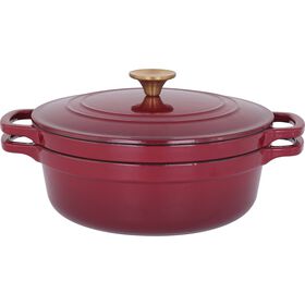 Conjunto de Caçarola Baixa 3,3L e Frigideira Ferro Fundido 25cm Conjunto de Caçarola Baixa 3,3L e Frigideira Ferro Fundido 25cm