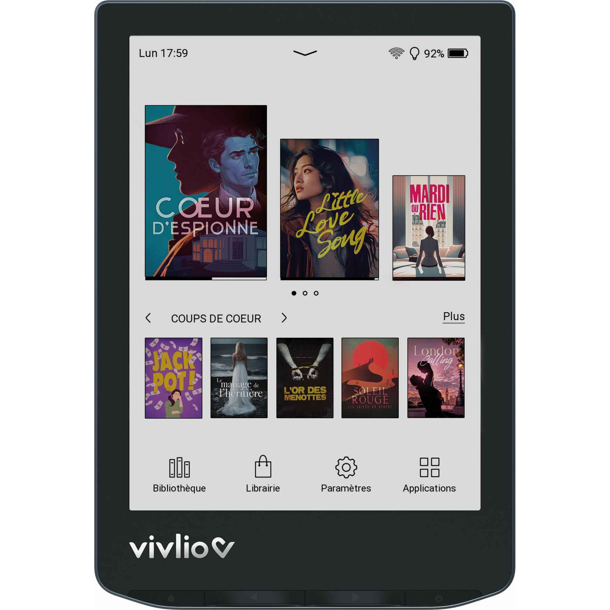 Vivlio Light HD Color Preto