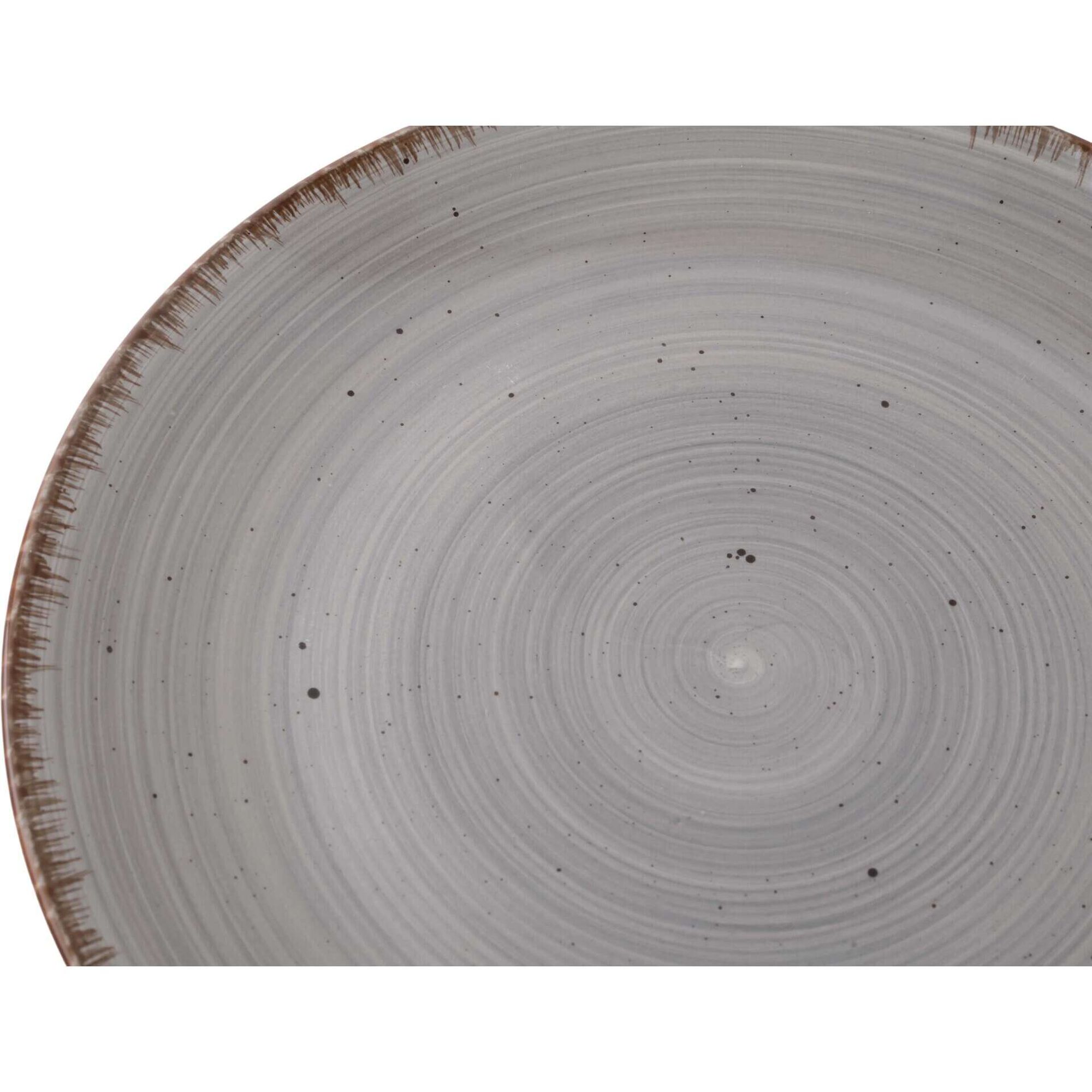 Prato Raso 27cm Cinza Seia Kasa