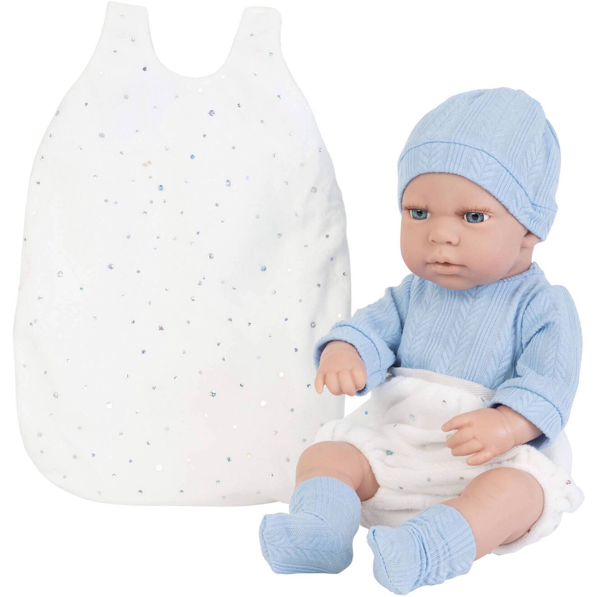 Bebé Titucho Reborn 40cm com Acessórios (várias cores)