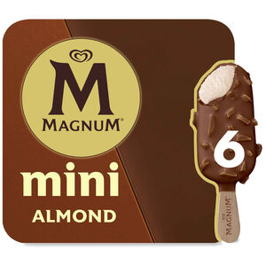 Gelado Mini Chocolate e Amêndoa Magnum