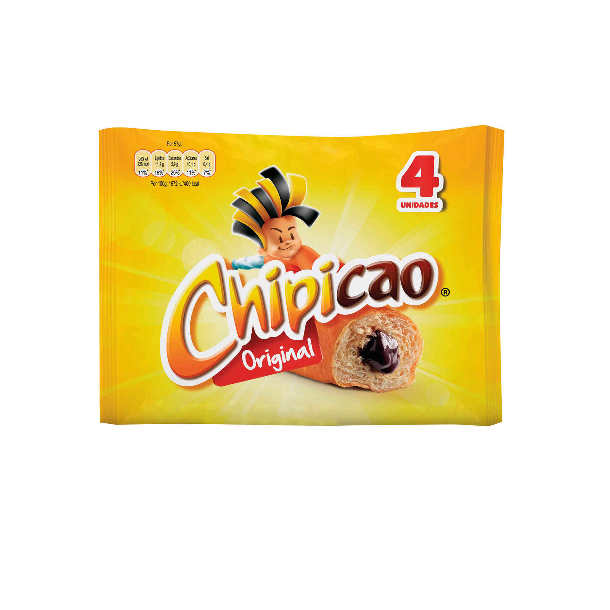 Bolo com Recheio de Chocolate