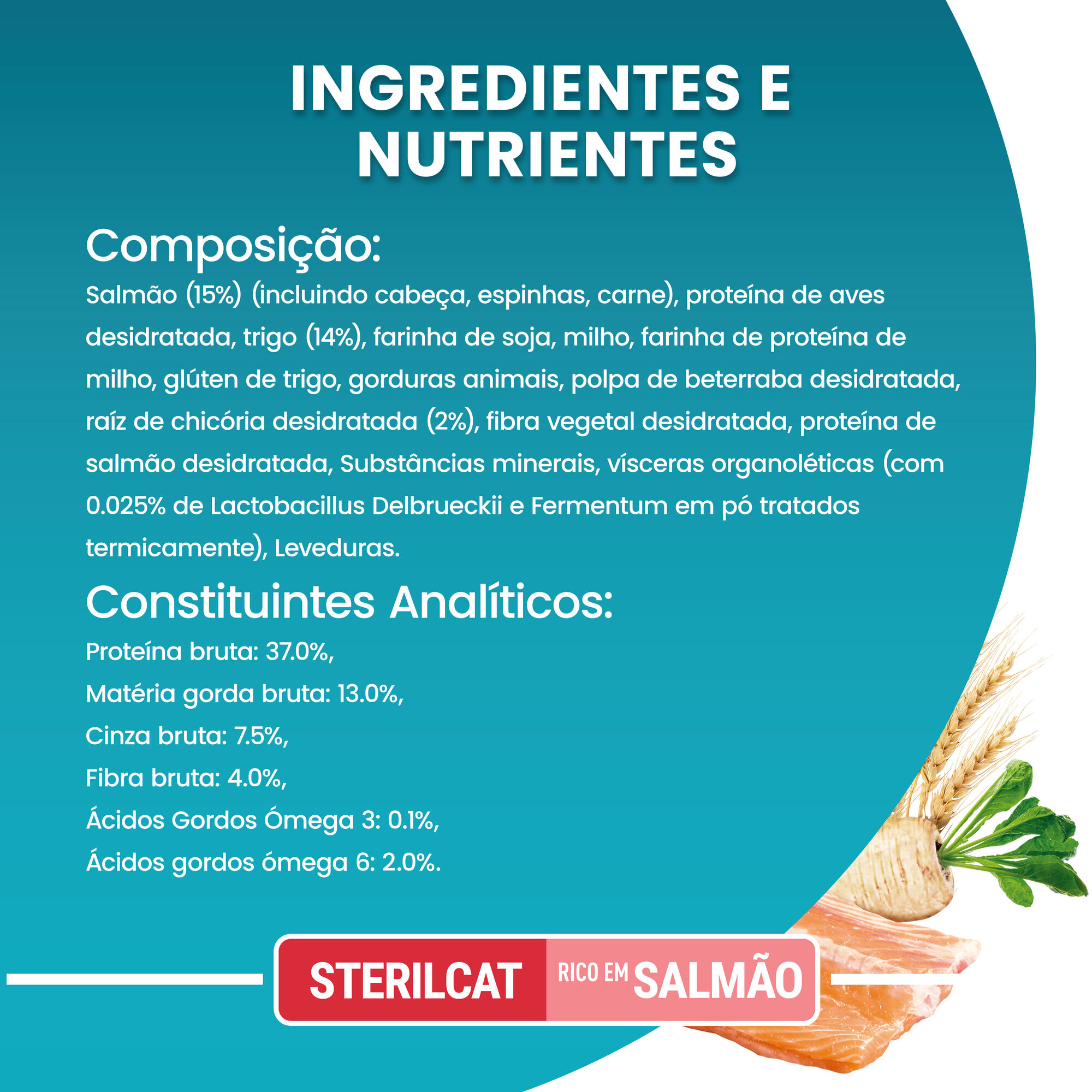 Ra&ccedil;&atilde;o para Gato Adulto Esterilizado Salm&atilde;o Purina One