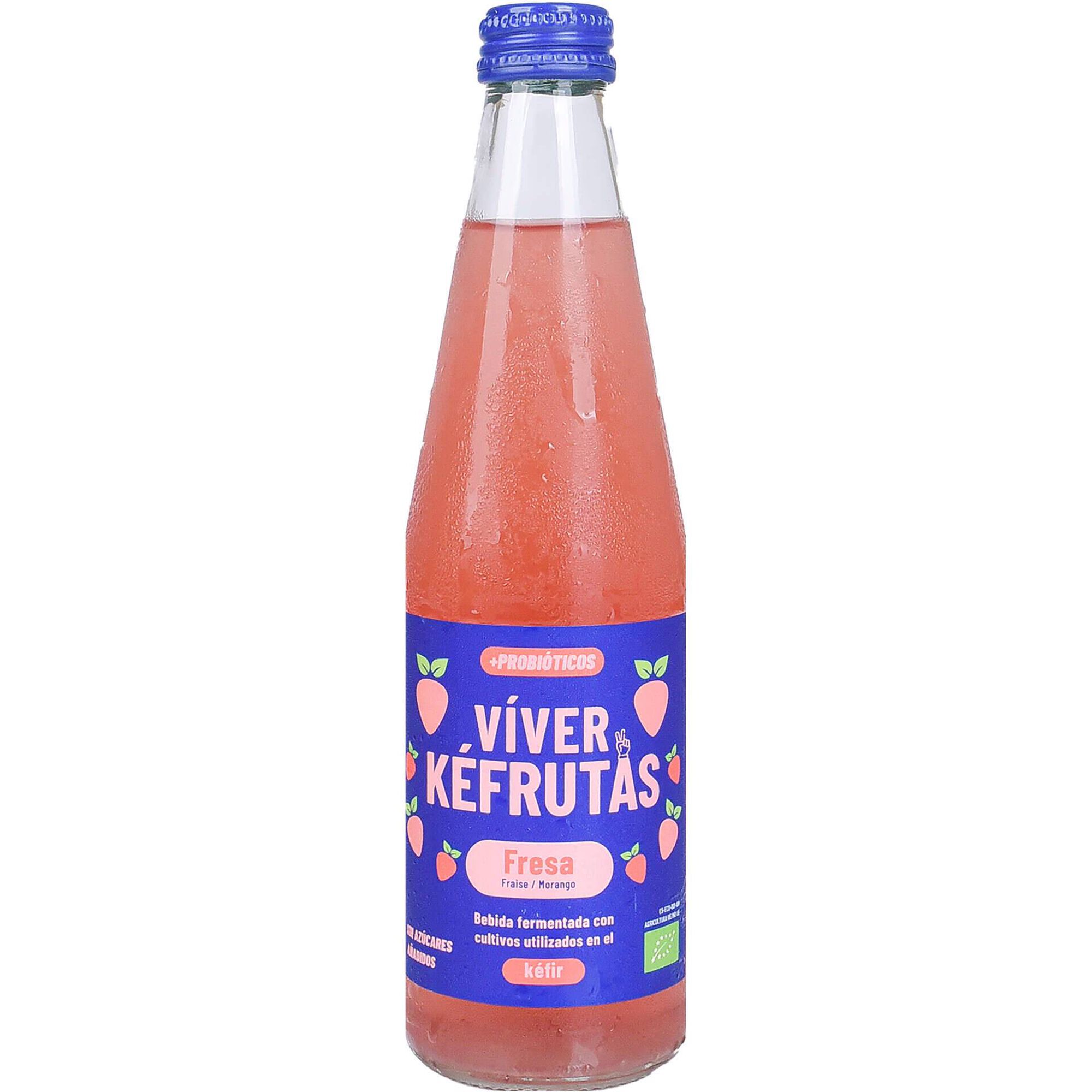 Kefir de Água e Morango