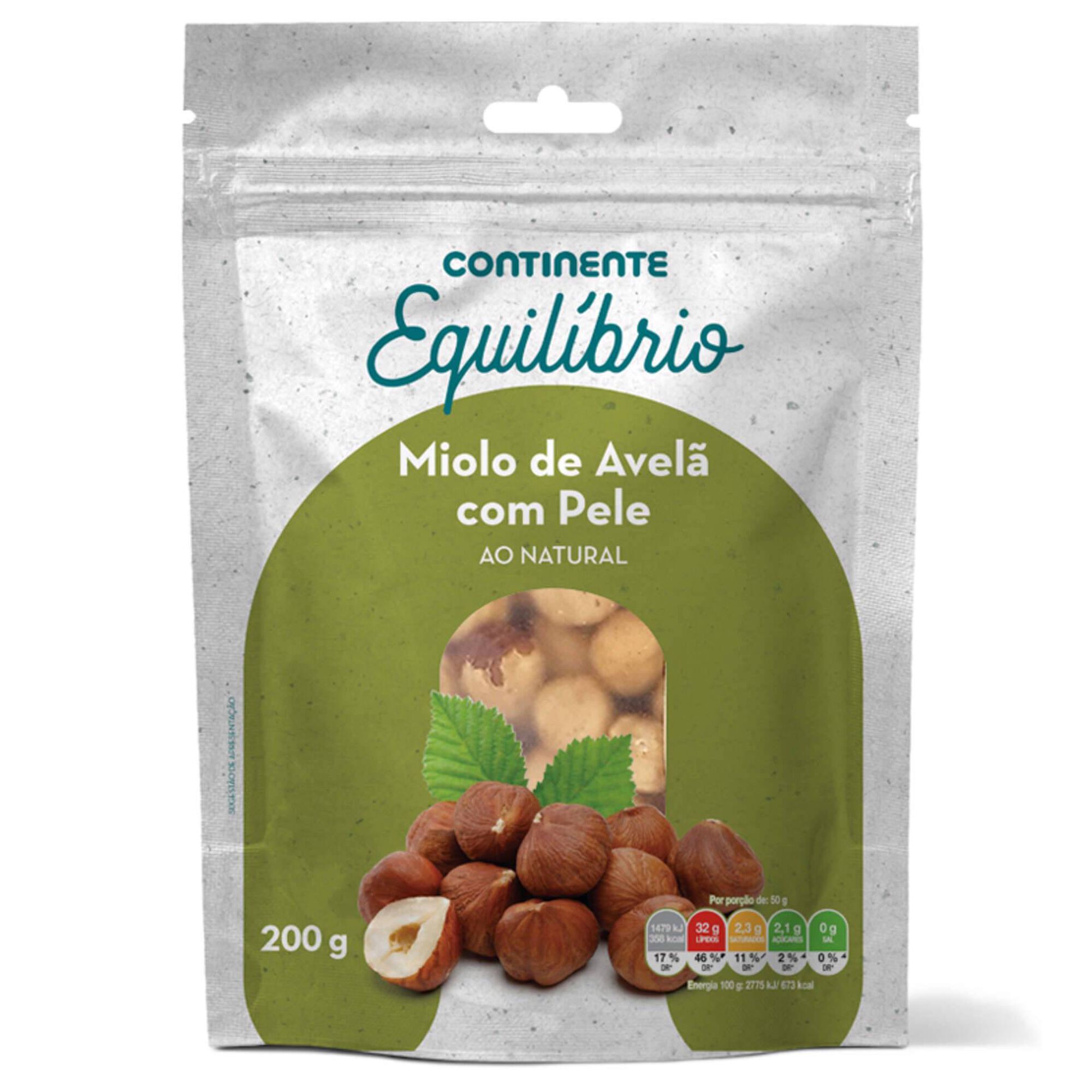 Snack Avelã Miolo com Pele Snack Avelã Miolo com Pele