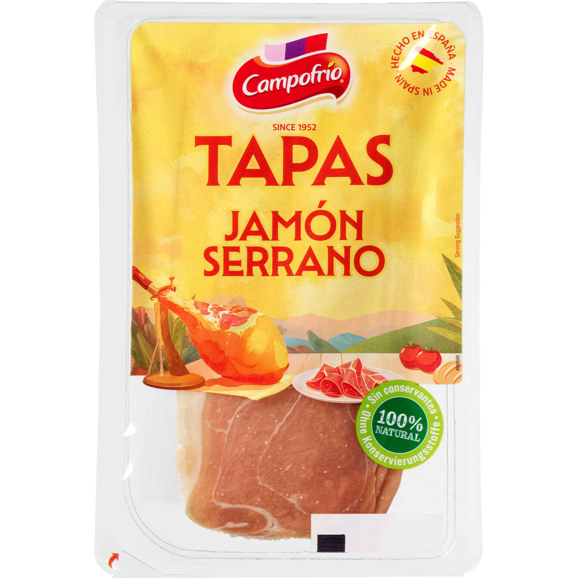 Presunto Serrano Fatiado Campofrio