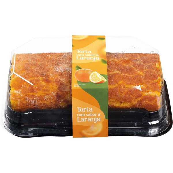 Torta de Laranja Pastelaria Rolo