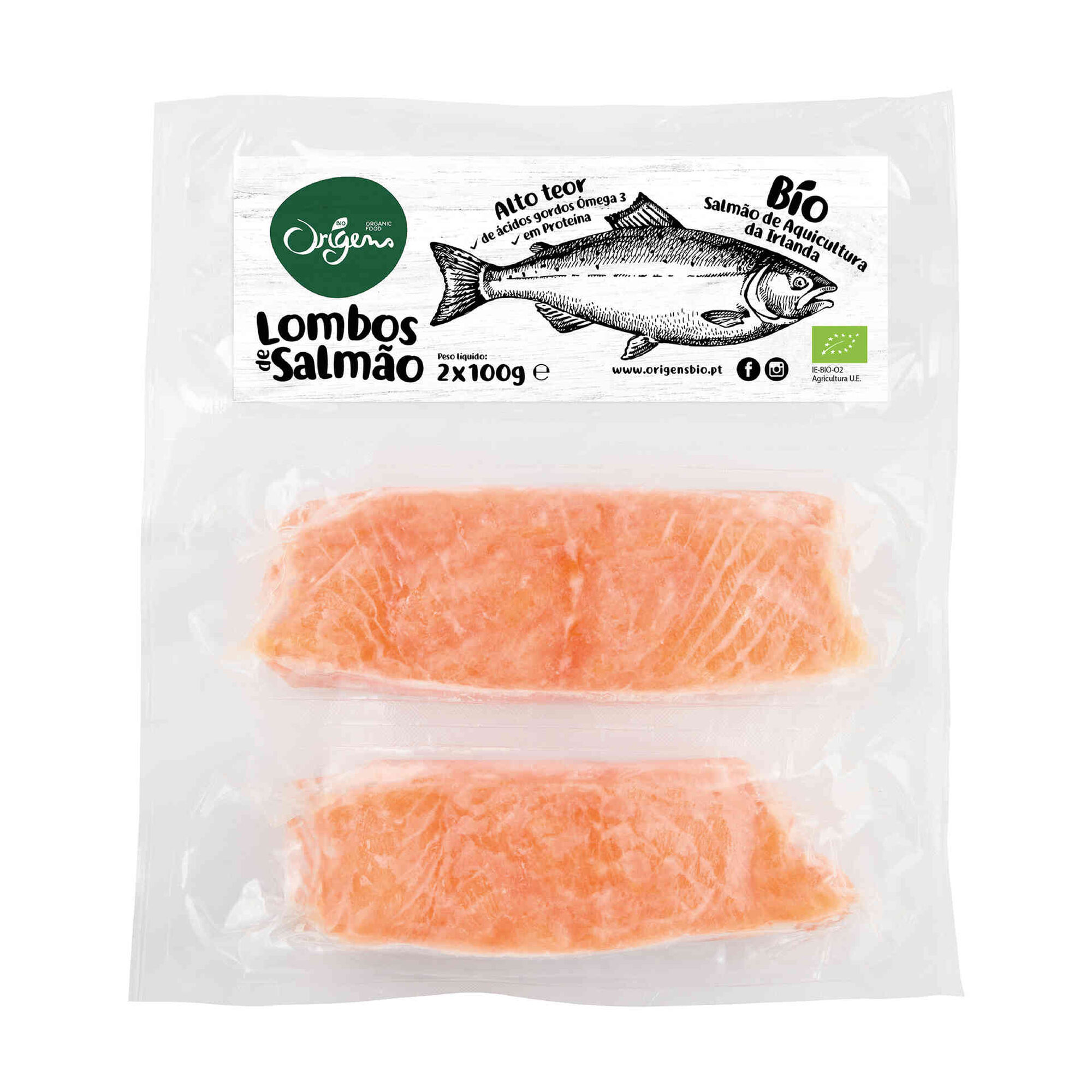 Lombos de Salmão Biológicos Lombos de Salmão Biológicos