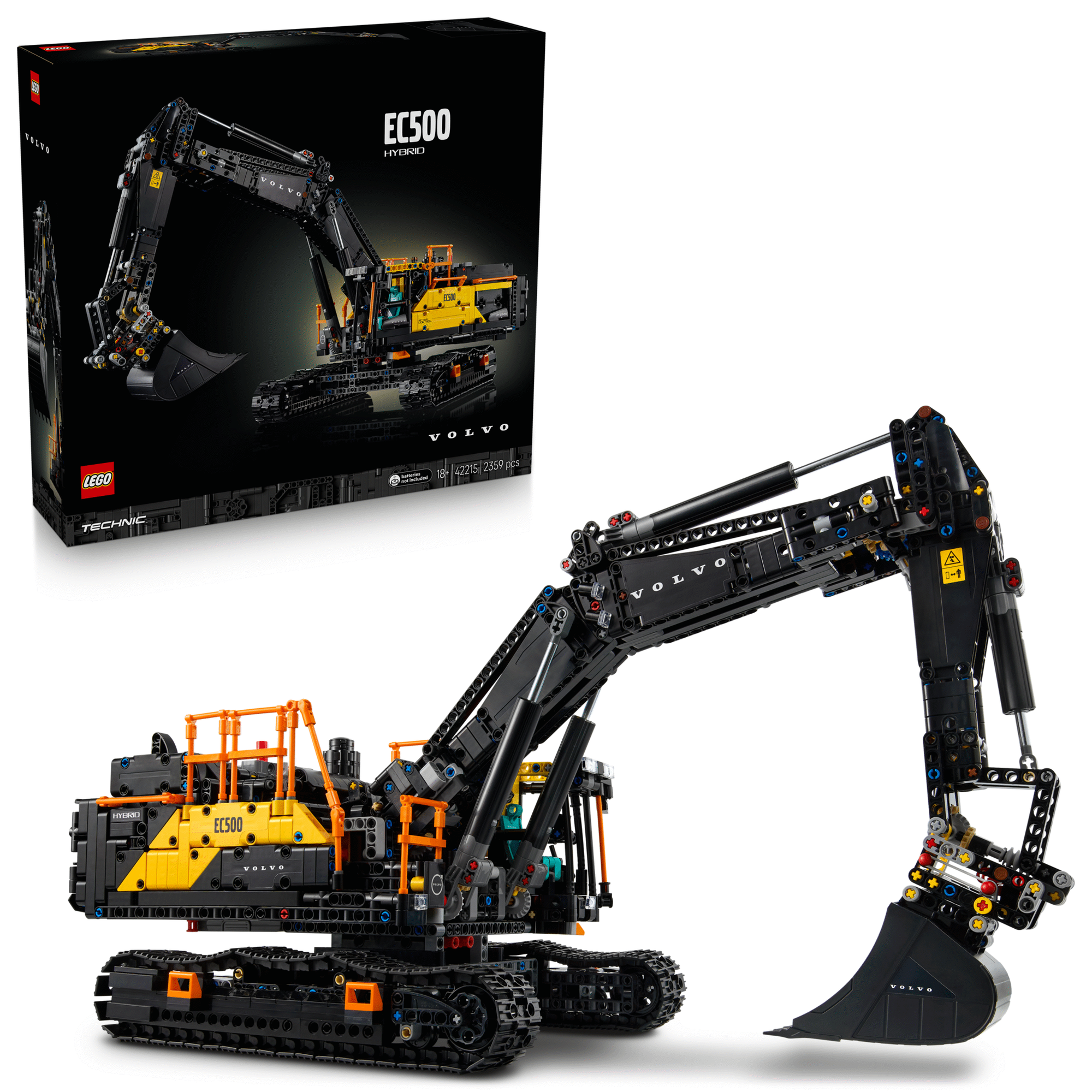 LEGO Technic - Escavadora Volvo Ec500 Hybrid - 42215