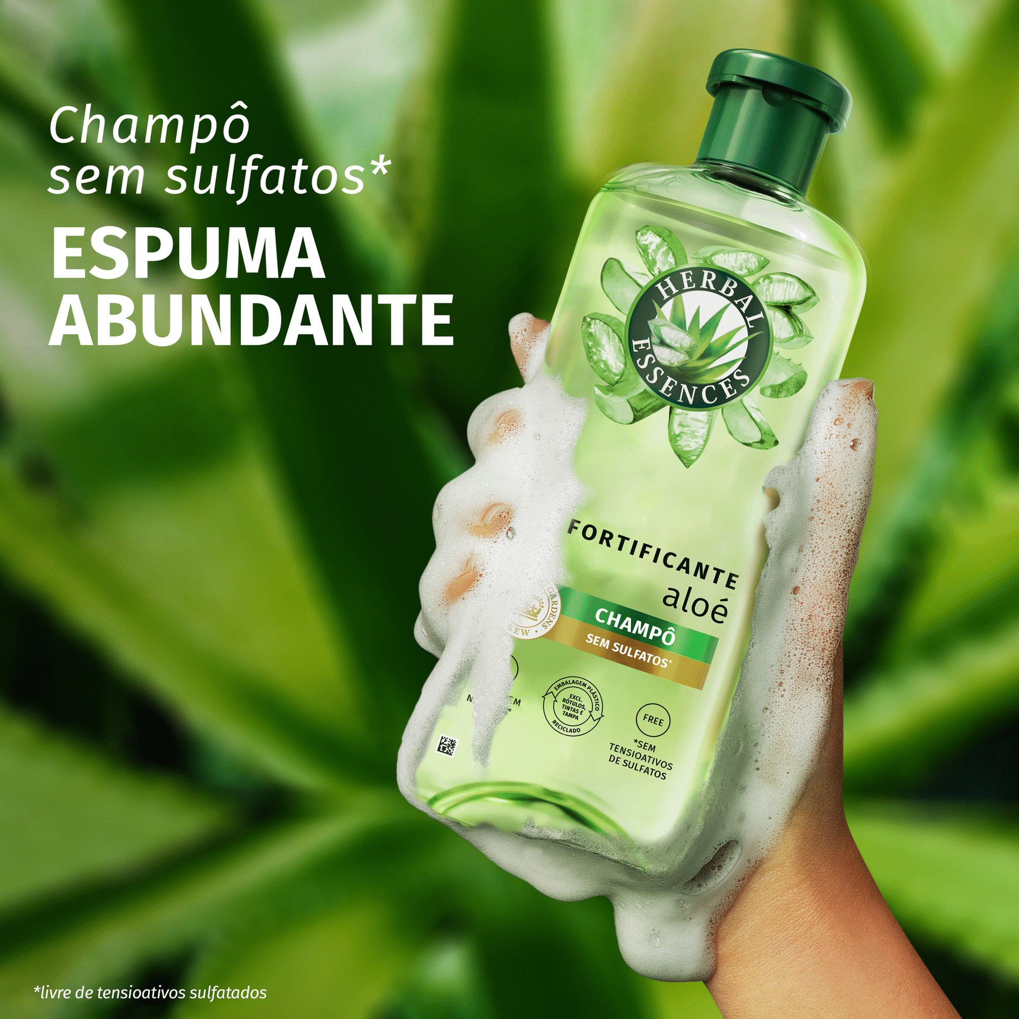 Champ&ocirc; Fortificante Aloe Herbal Essences