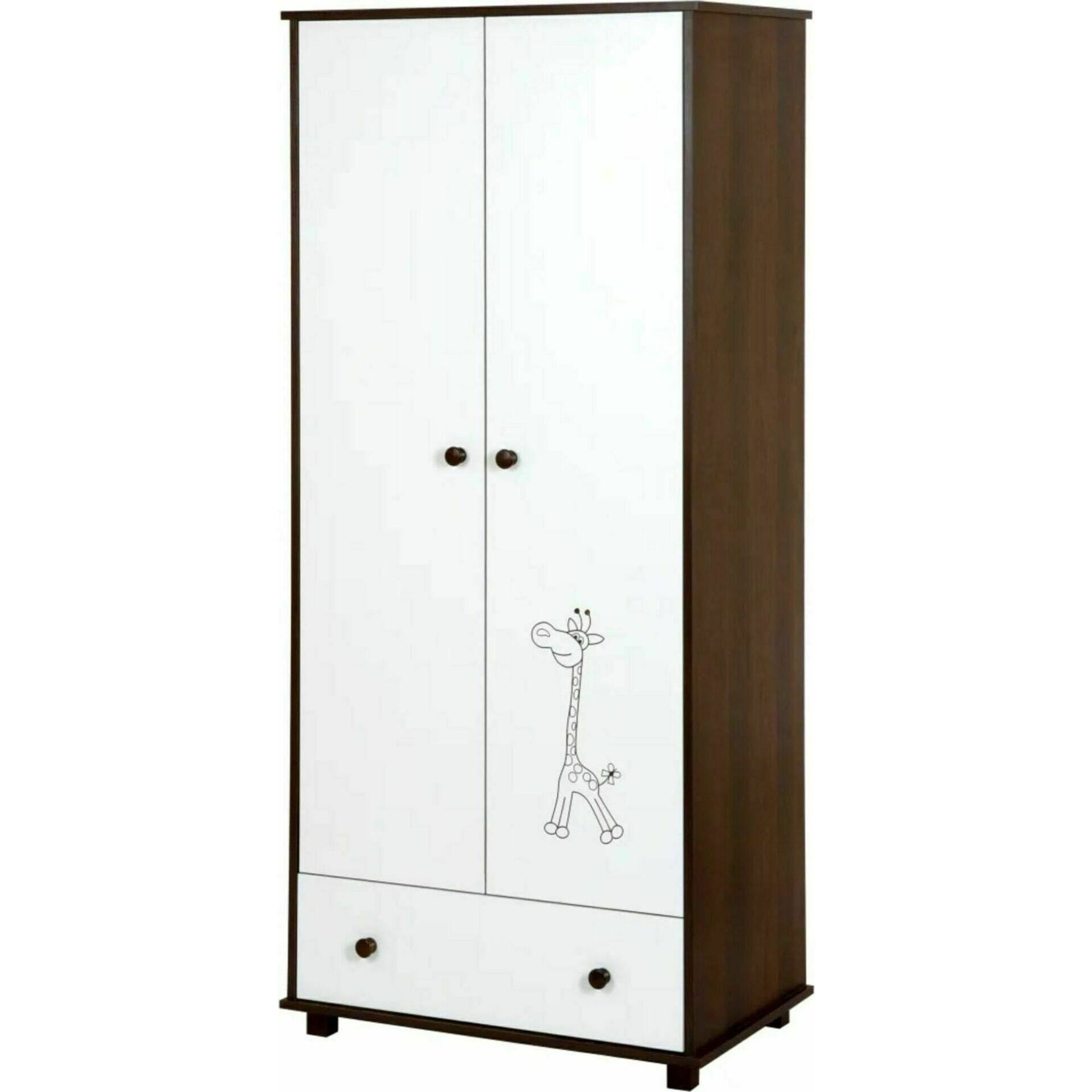 Roupeiro 2 Portas 83x185x52cm Girafa