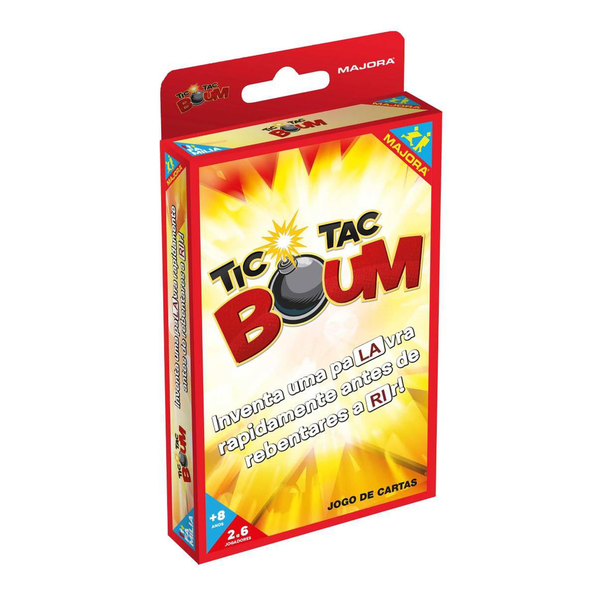 Majora - Mini Jogo de Cartas Party Games (v&aacute;rios modelos)