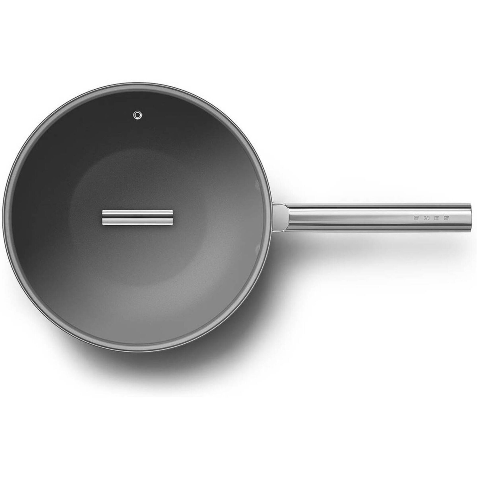 Wok Antiaderente Alum&iacute;nio 30cm Creme