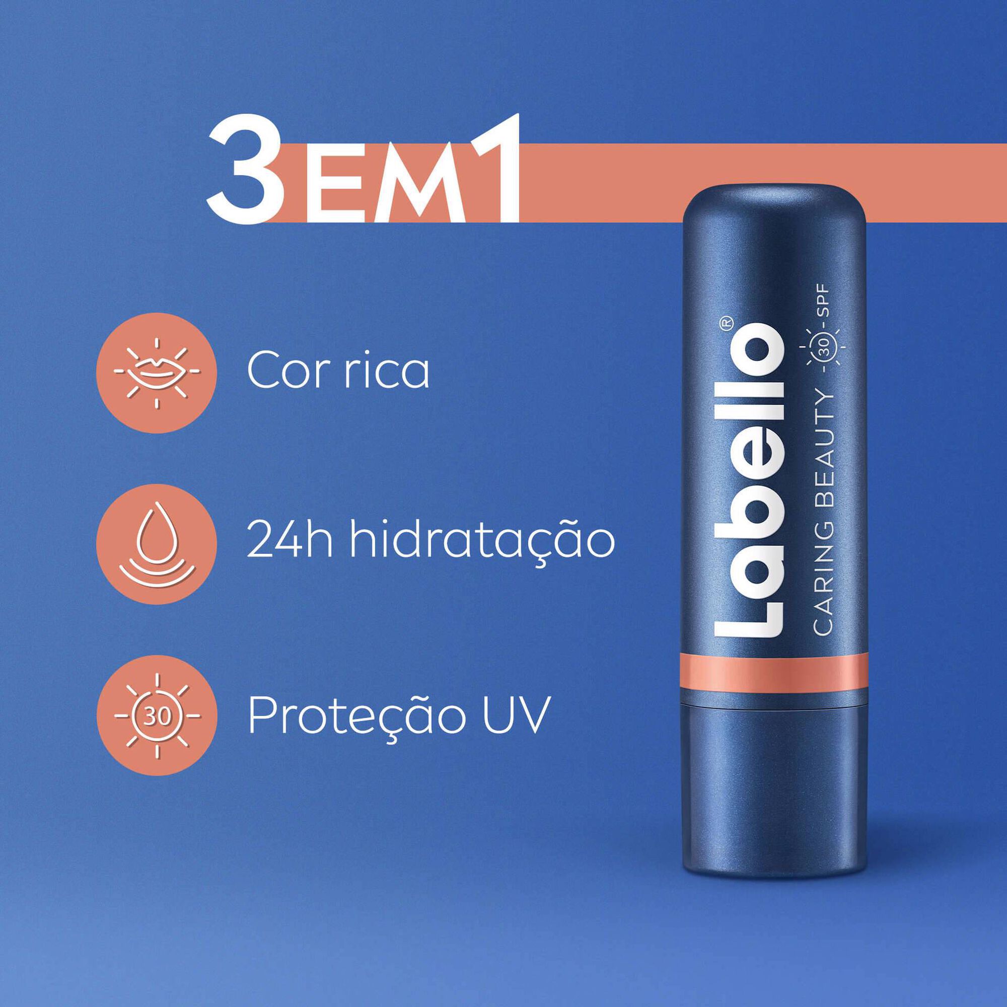 Batom Lip&Cheek Caring Beauty Nude Batom Lip&Cheek Caring Beauty Nude