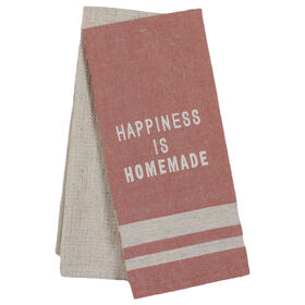 Conjunto 2 Panos Cozinha Vermelho e Bege