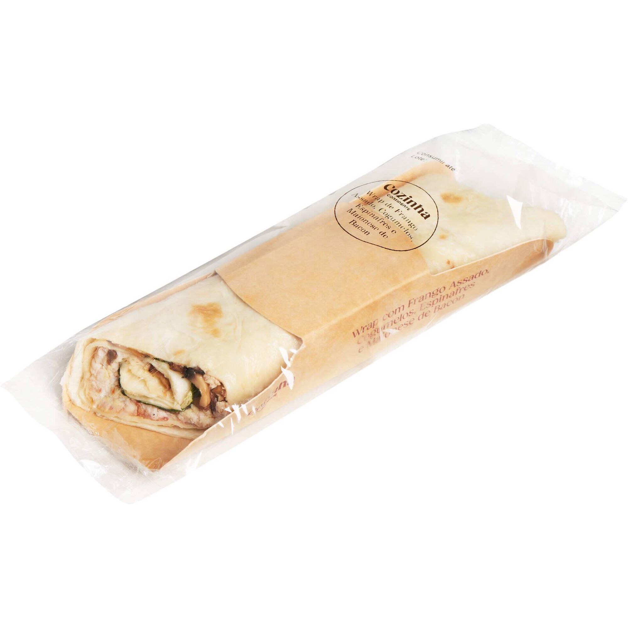 Wrap com Frango e Maionese de Bacon Cozinha Continente