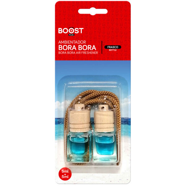 Ambientador Auto Pendurar Frasco Bora Bora Boost