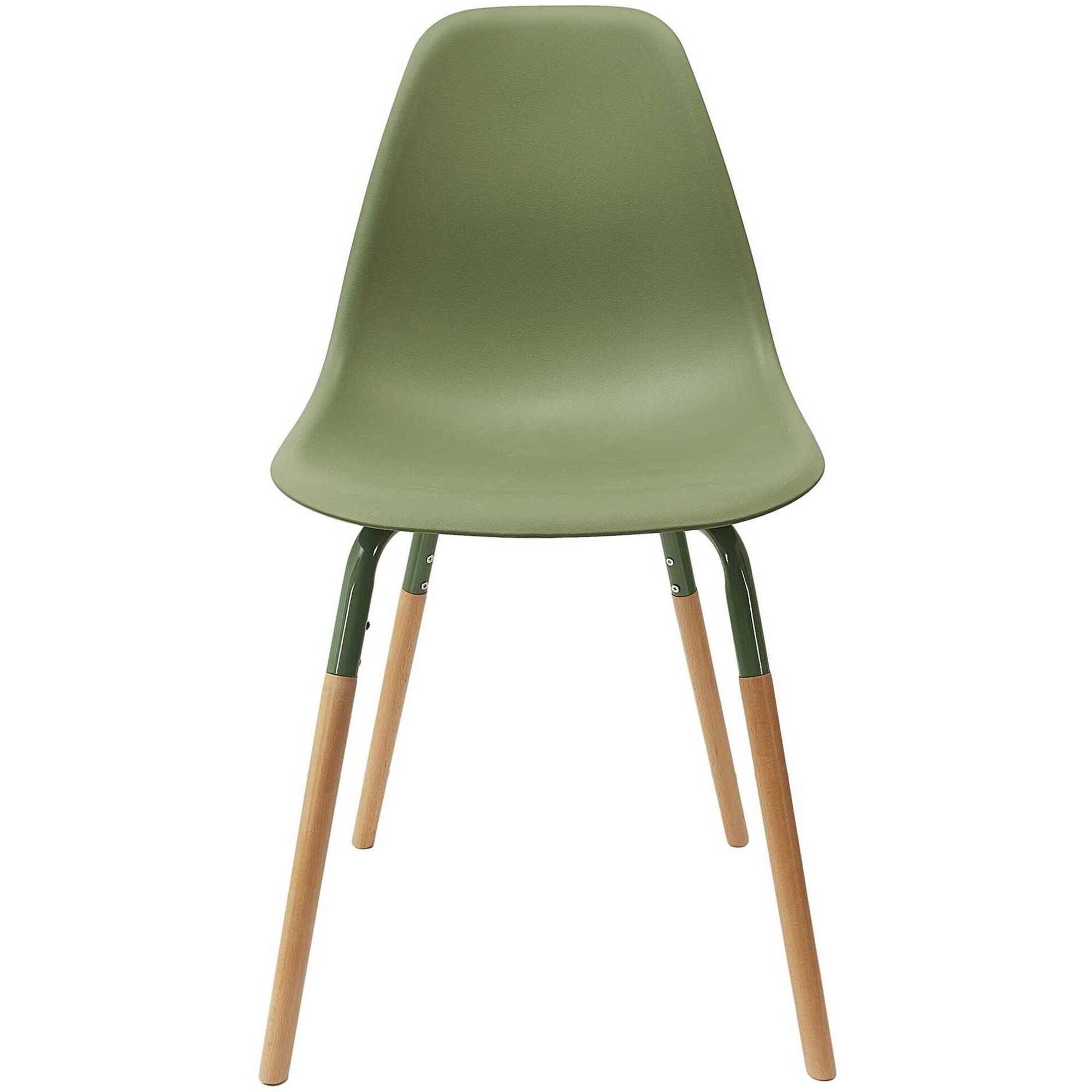 Conjunto de 4 Cadeiras Scan Verde Phenix