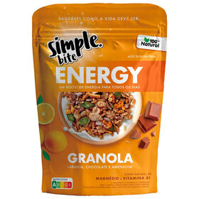 Granola Laranje, Chocolate e Amendoim Energy Simple