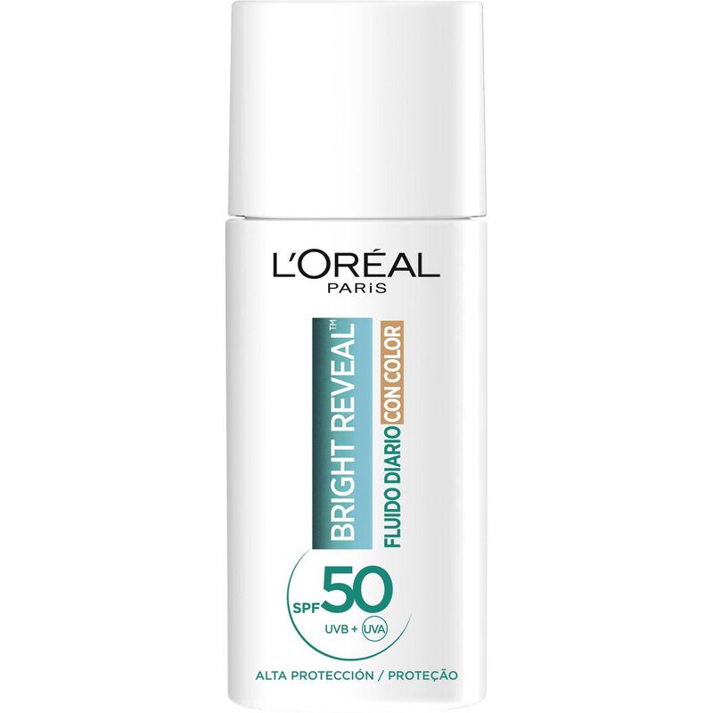 Fluído Rosto Bright Reveal FPS50 Médio L'Oréal Paris