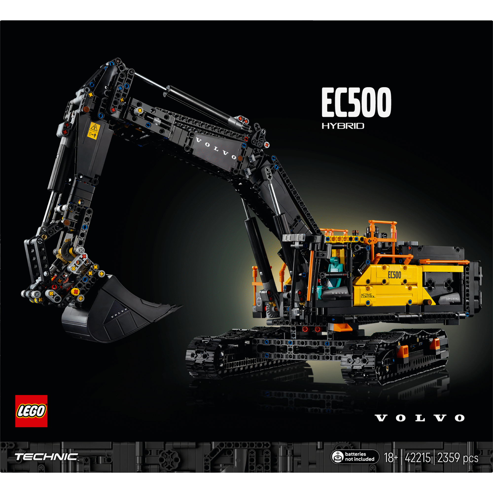 LEGO Technic - Escavadora Volvo Ec500 Hybrid - 42215