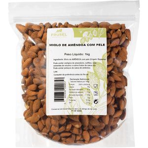 Miolo de Amêndoa com Pele Frusel