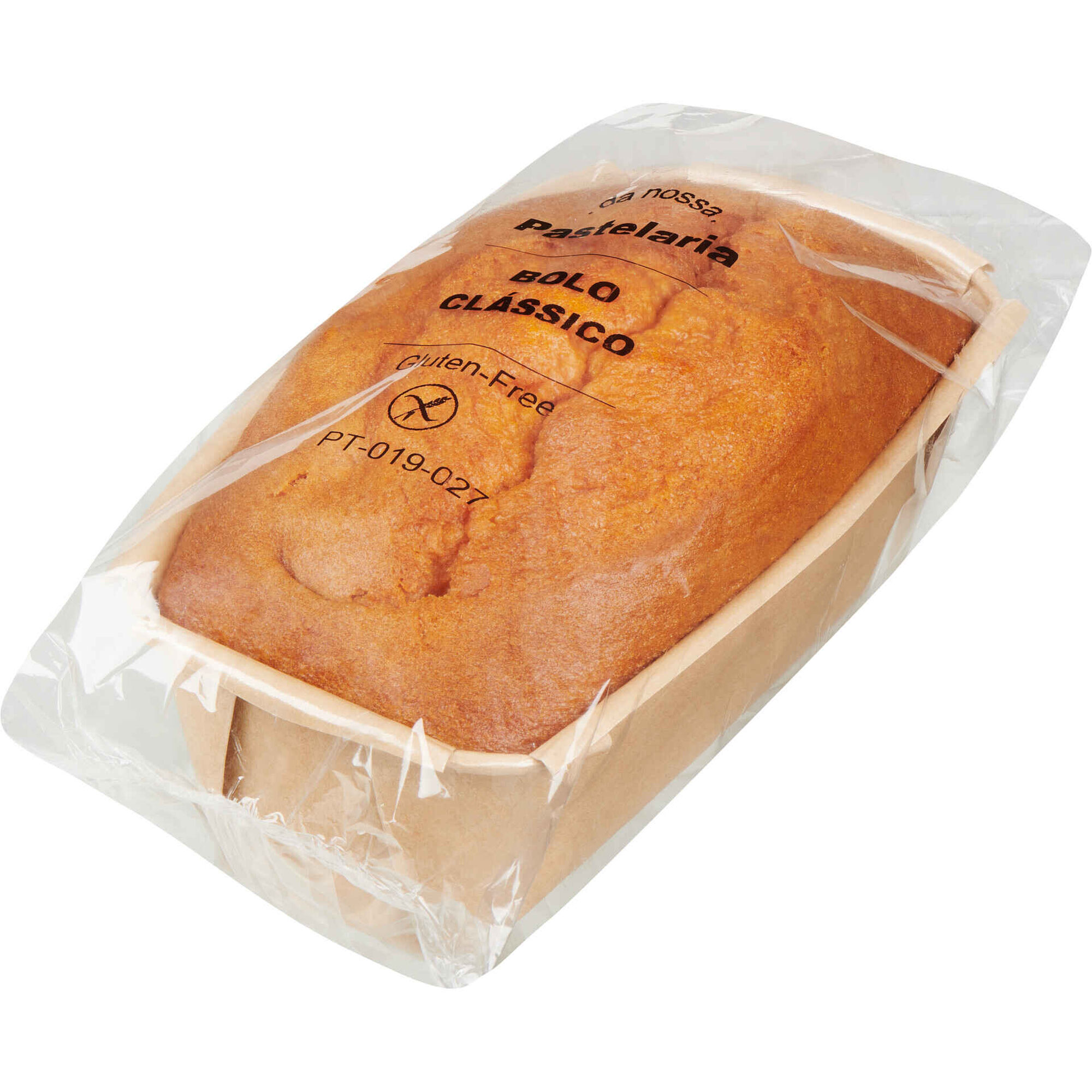 Bolo Cl&aacute;ssico sem Gl&uacute;ten Da Pastelaria