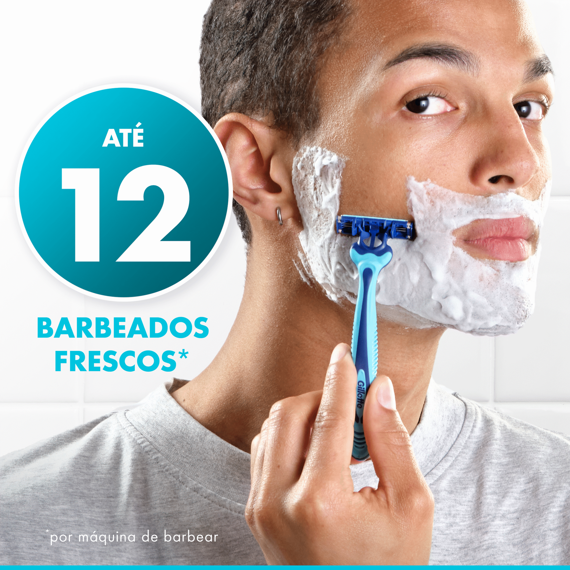 L&acirc;minas Descart&aacute;veis Sensor3 Cool Gillette