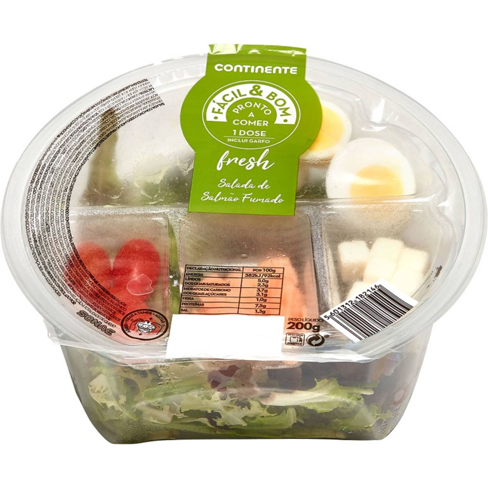 Salada de Salmão Salada de Salmão