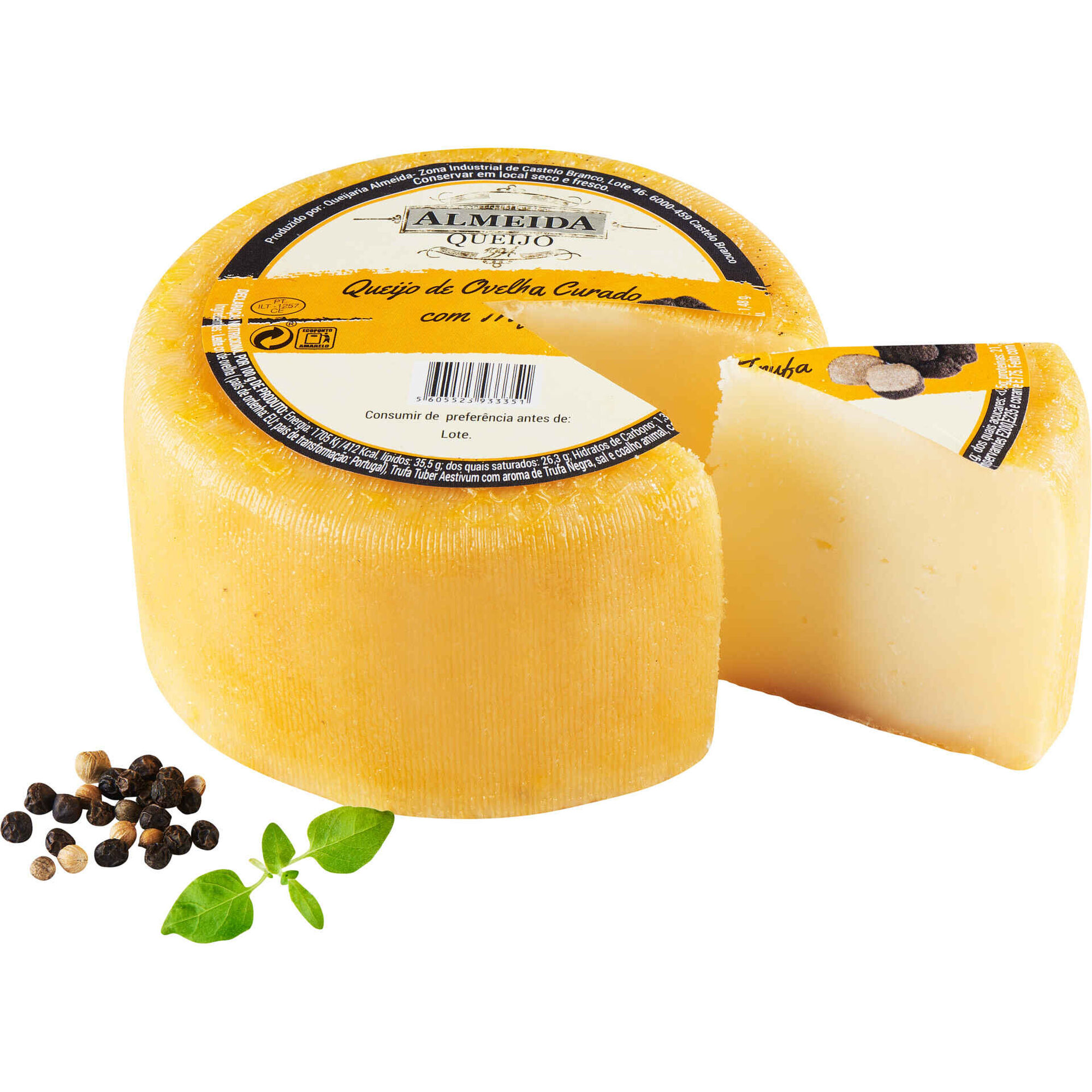 Queijo de Ovelha Curado com Trufa Queijaria Almeida