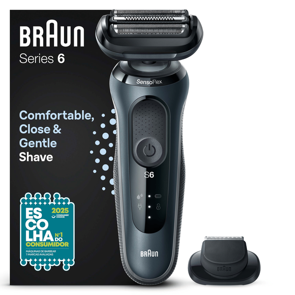 Máquina de Barbear Series 6 61-N1200s Braun