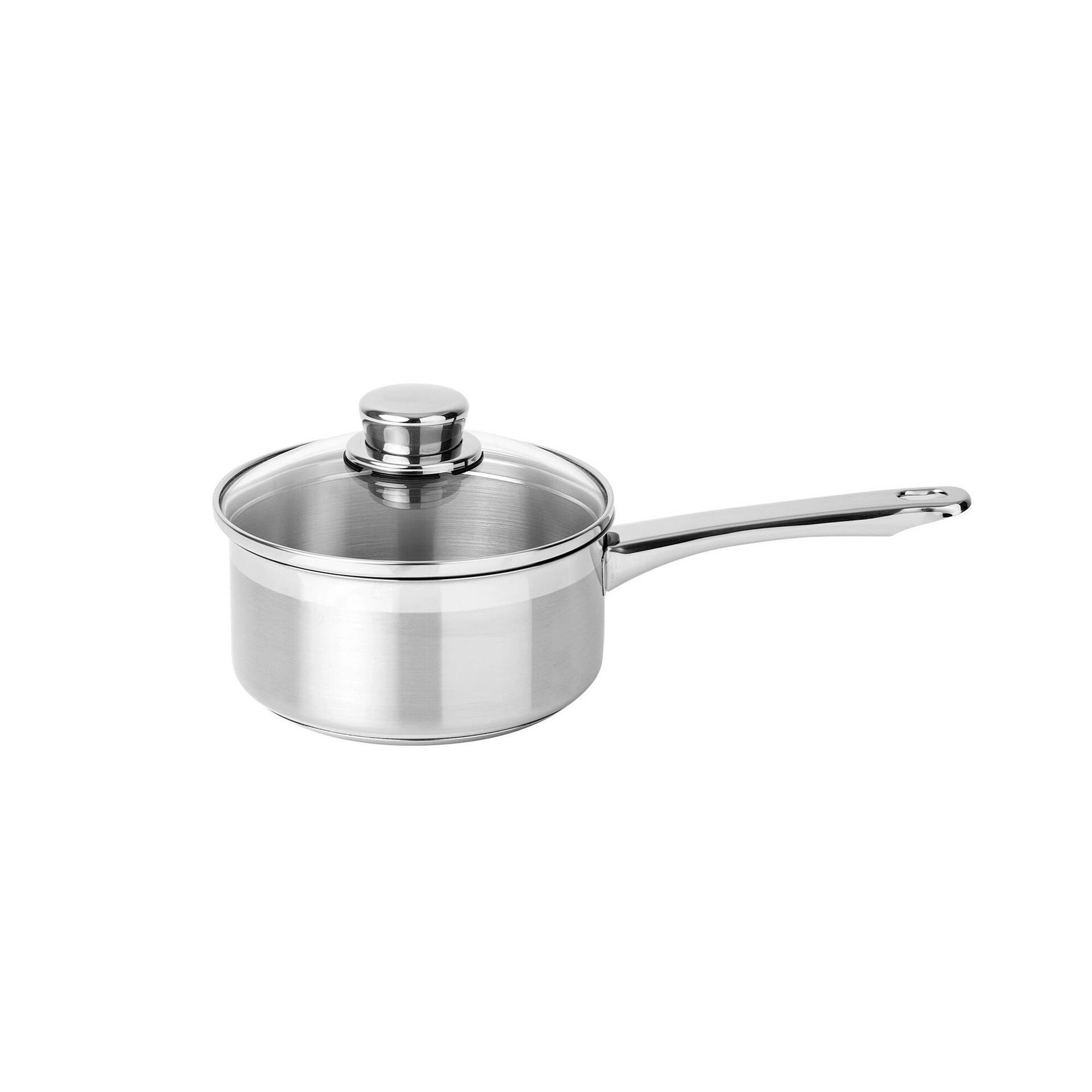 Caçarola com Asas e Tampa Inox 16cm Alegro
