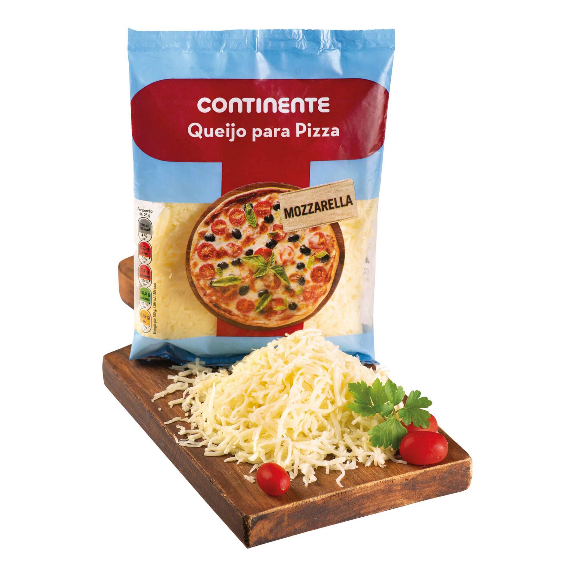 Queijo Mozzarella Ralado para Pizza Continente