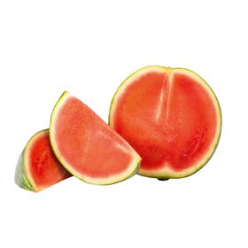 Metade Melancia Riscada Poucas Sementes