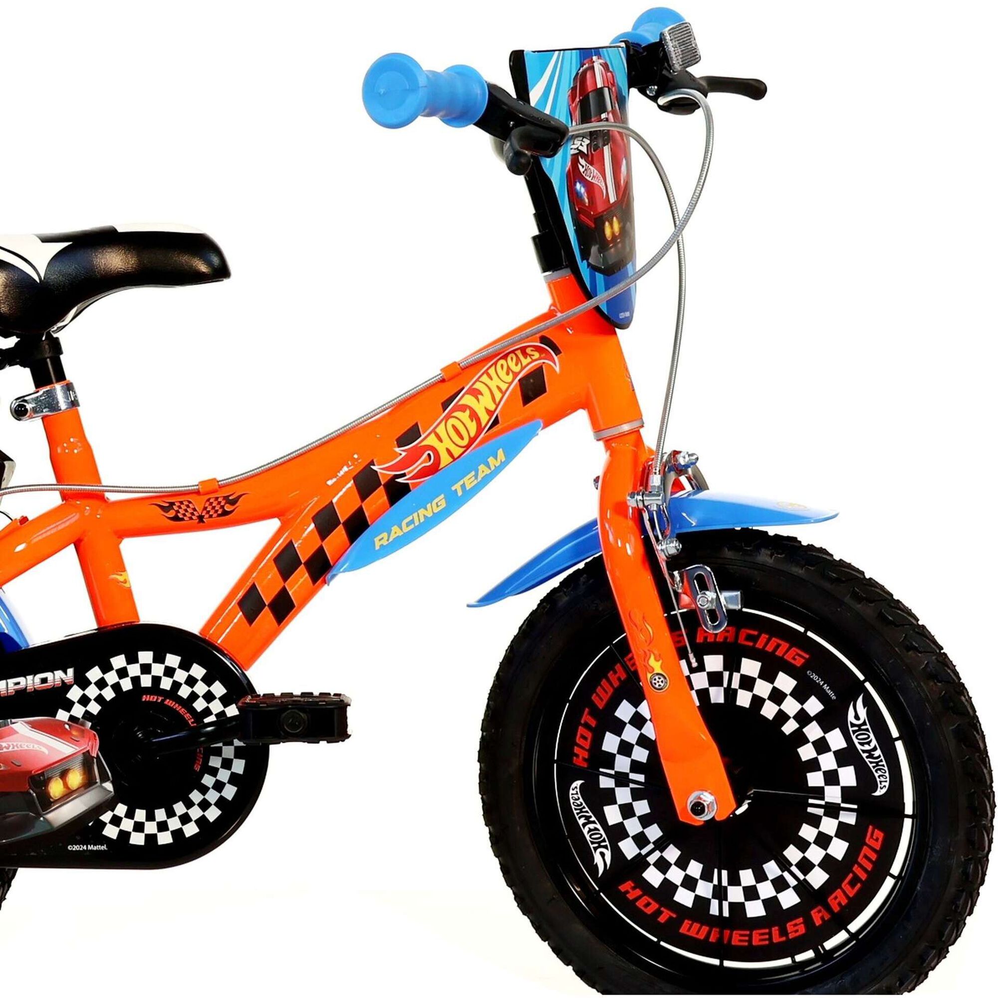 Bicicleta de Crian&ccedil;a com Garrafa 16'' 5-7 Anos Hot Wheels