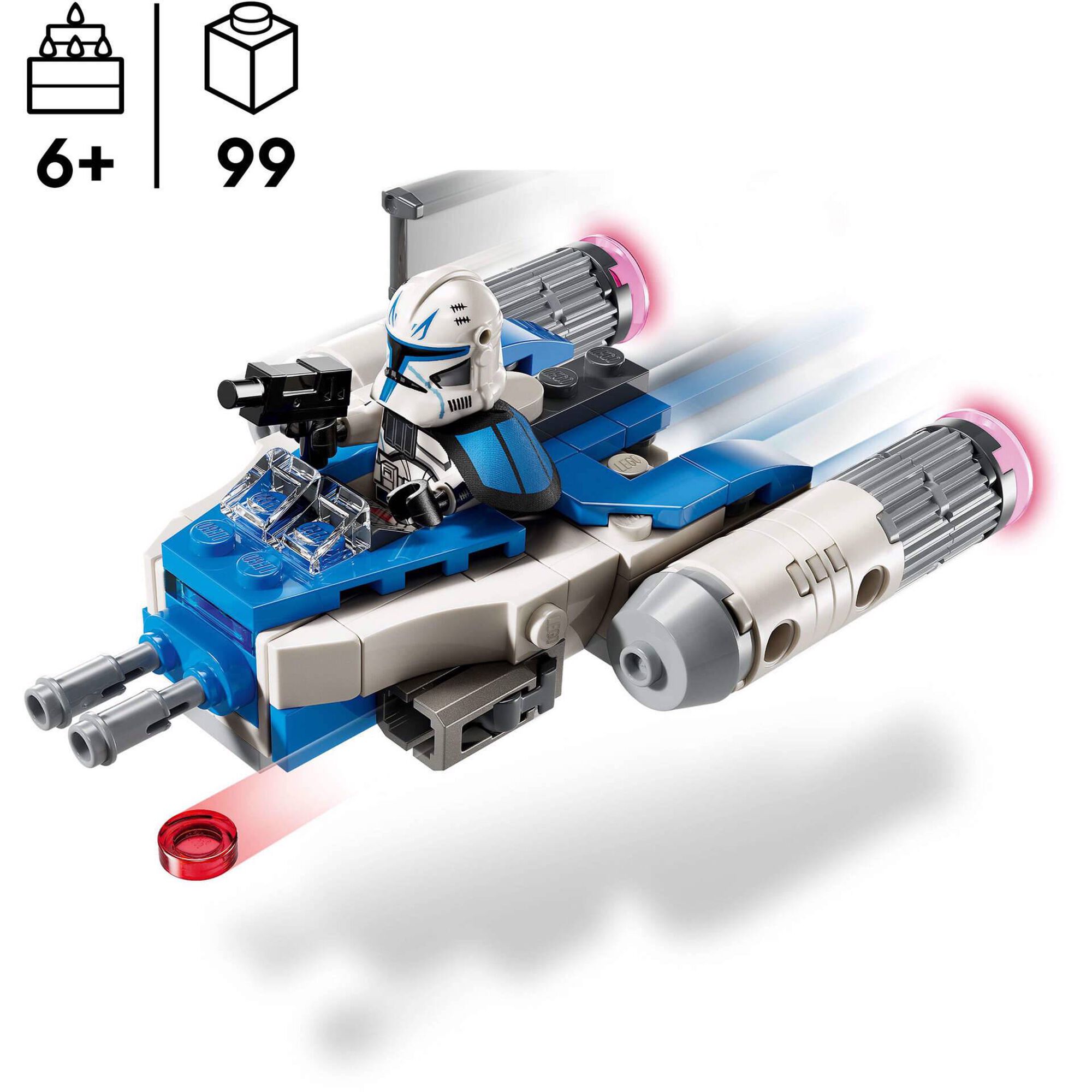 Microfigher Y-Wing do Capitão Rex - 75391