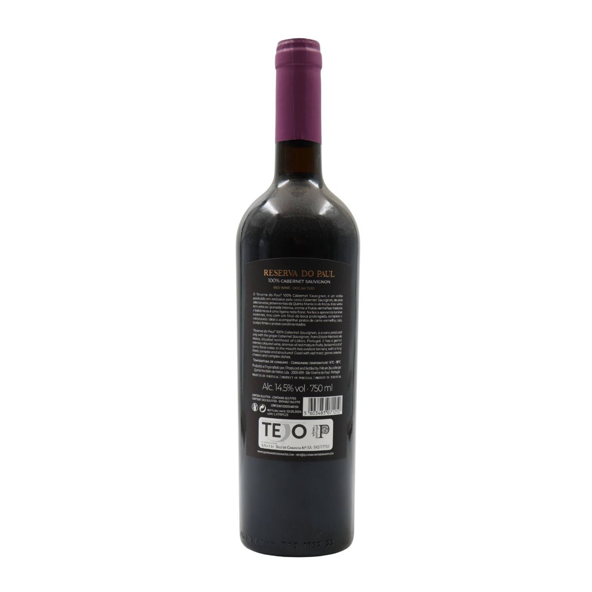 Reserva Do Paul Cabernet Sauvignon Tejo Vinho Tinto