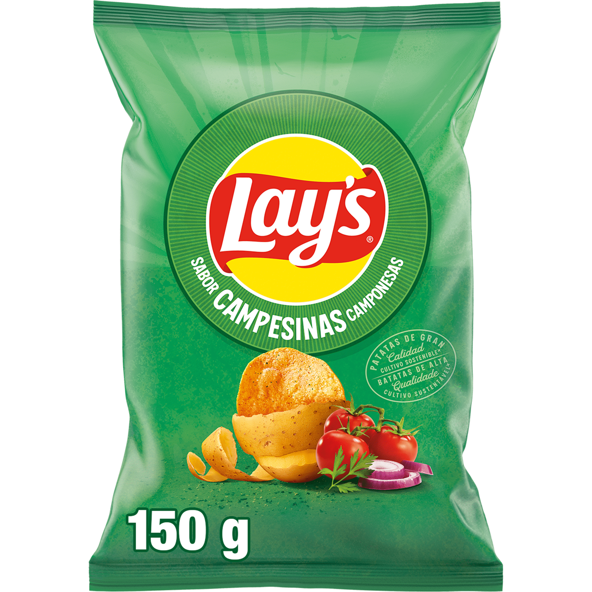 Batata Frita Lisa Sabor Camponesa