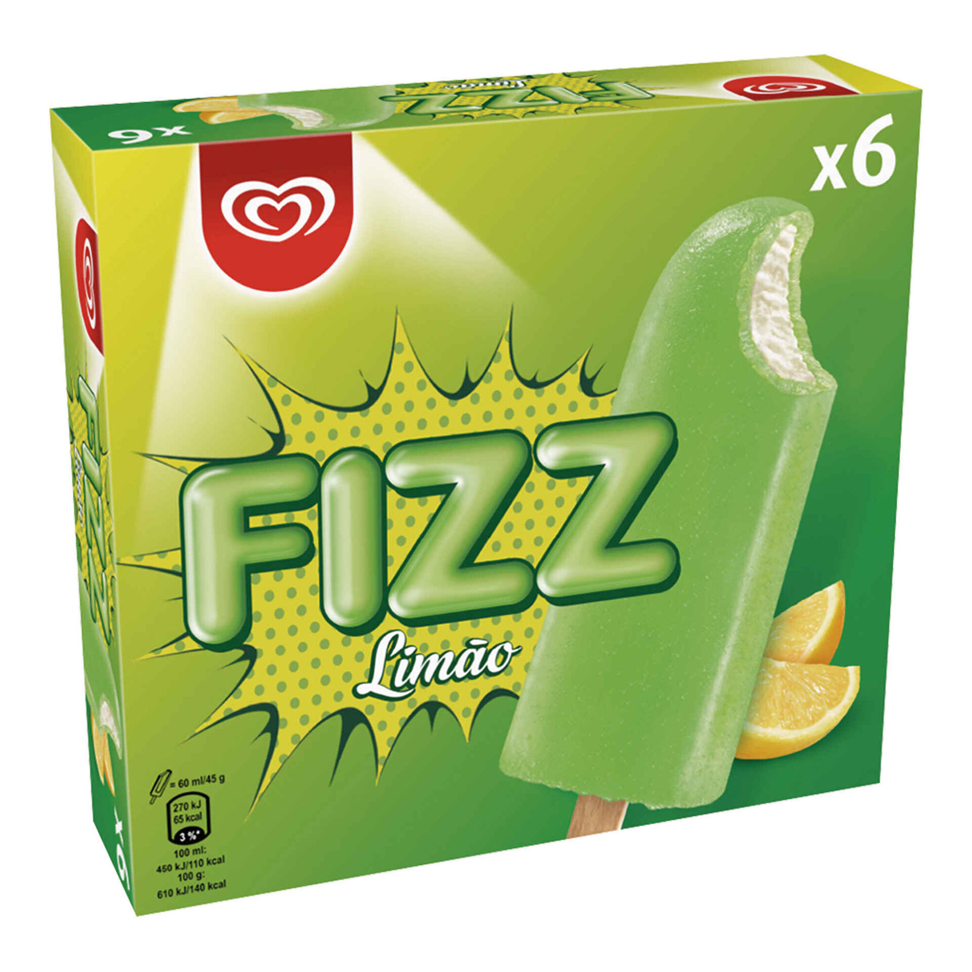 Gelado Fizz Limão