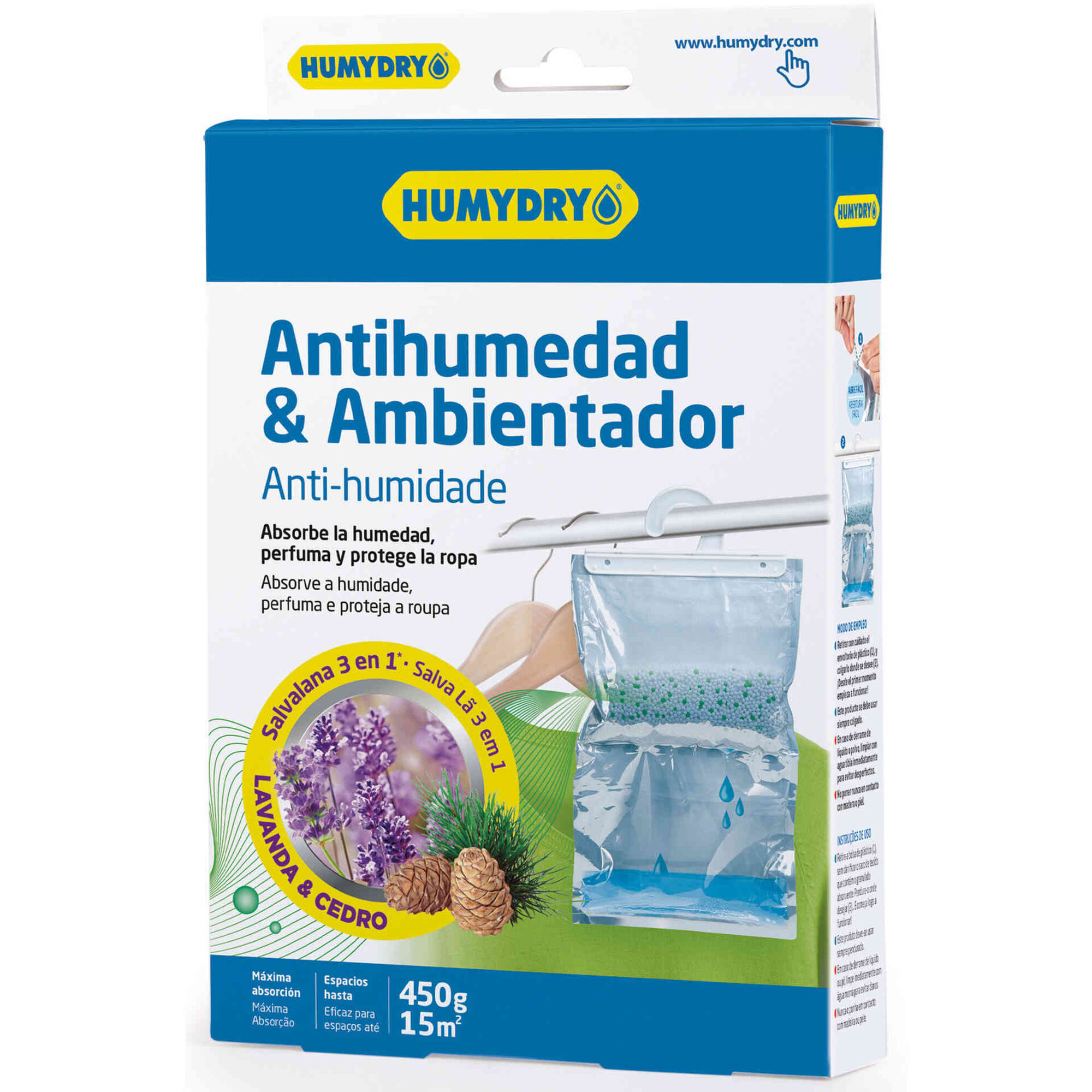 Desumidificador Lavanda e Cedro