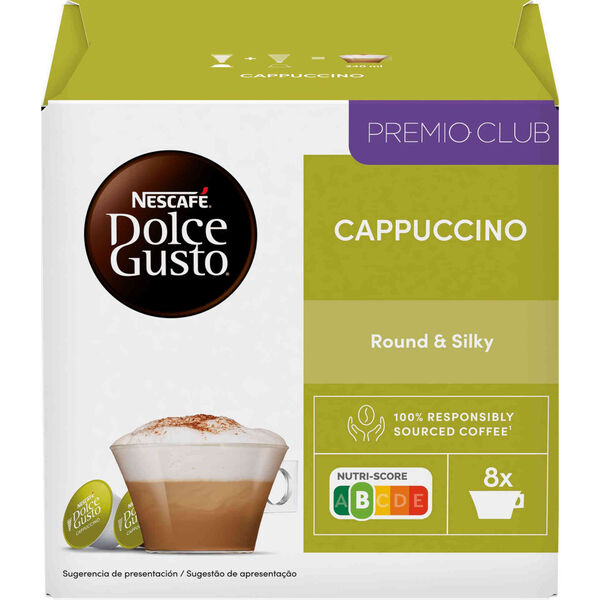Cápsulas de Café Cappuccino Nescafé Dolce Gusto