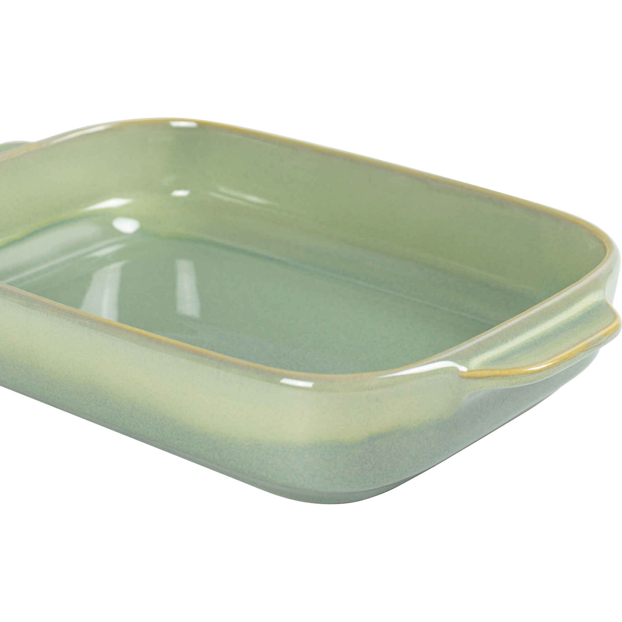 Assadeira Retangular Reativo 27x17cm Verde Kasa