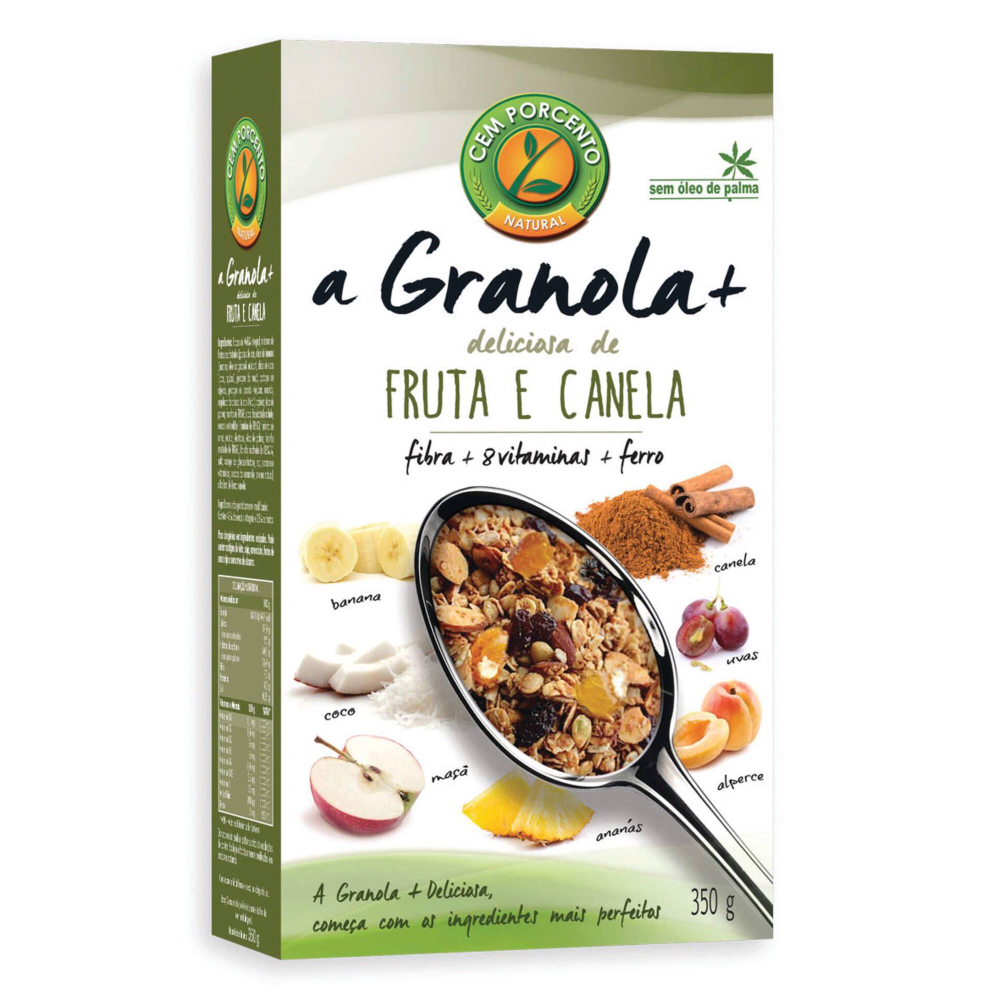 Granola Fruta e Canela