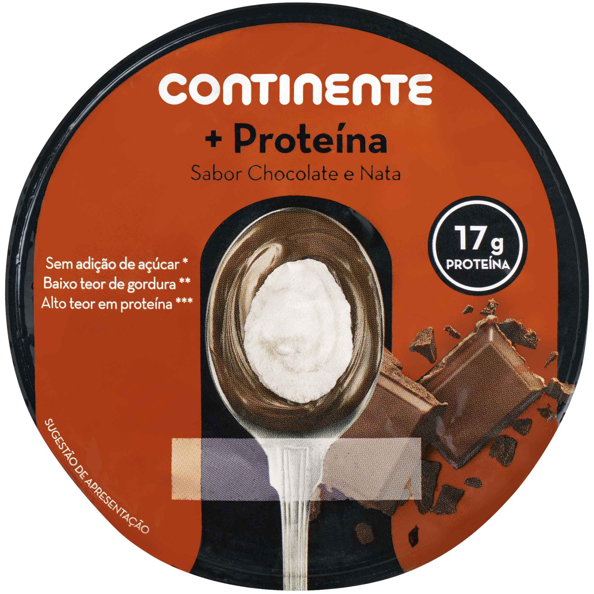 Sobremesa +Proteína Chocolate e Nata Sobremesa +Proteína Chocolate e Nata