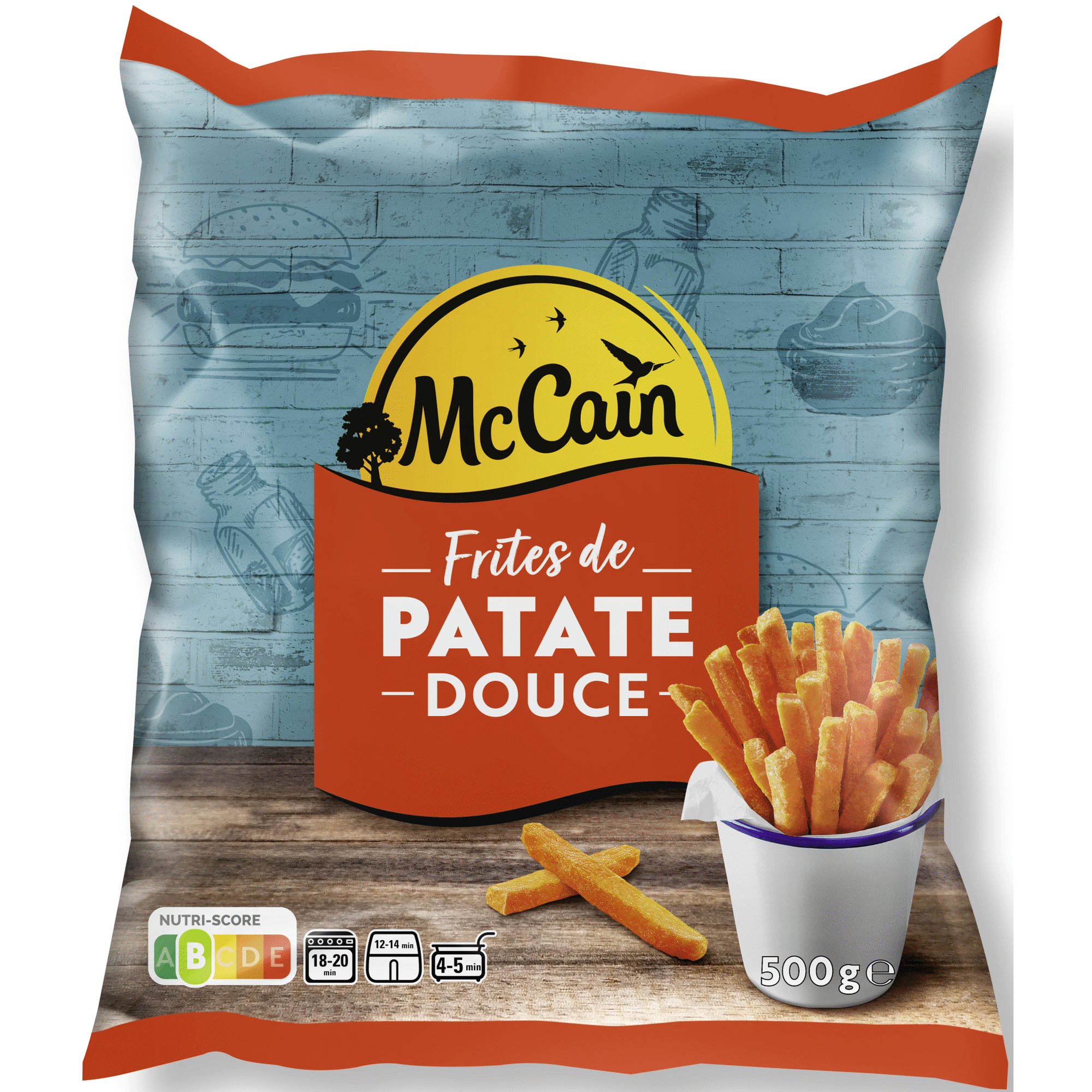 Batata Doce Palitos para Forno